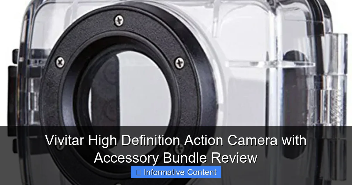 Vivitar High Definition Action Camera with Accessory Bundle Review