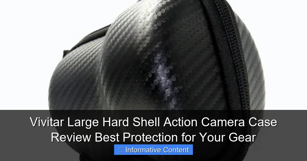 Vivitar Large Hard Shell Action Camera Case Review Best Protection for Your Gear