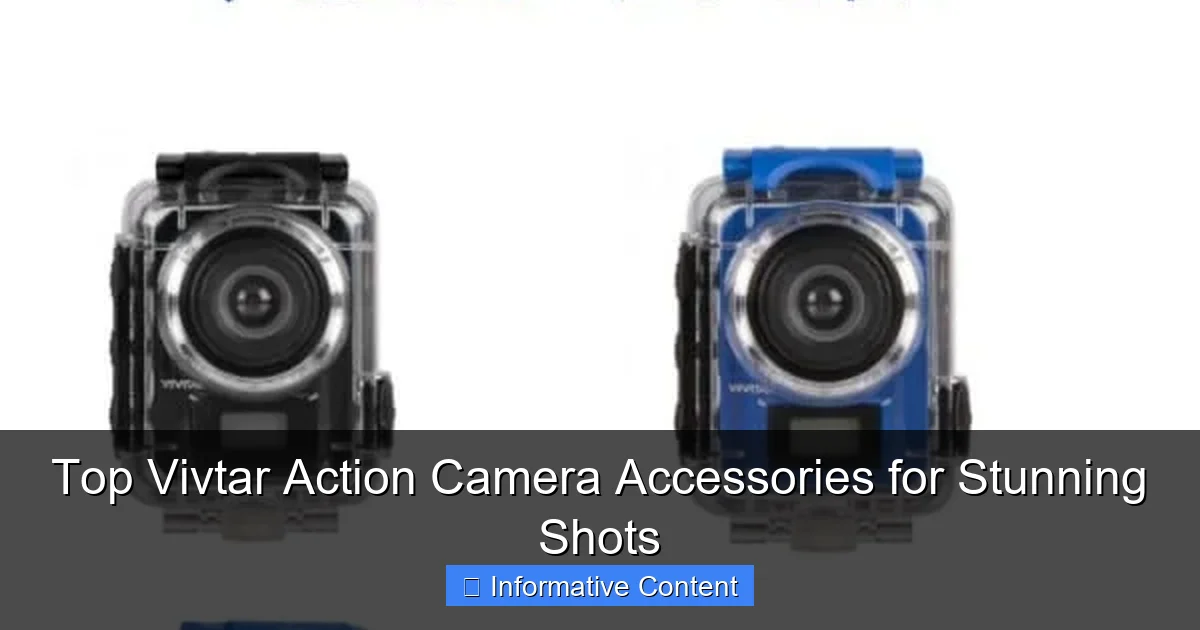 Top Vivtar Action Camera Accessories for Stunning Shots