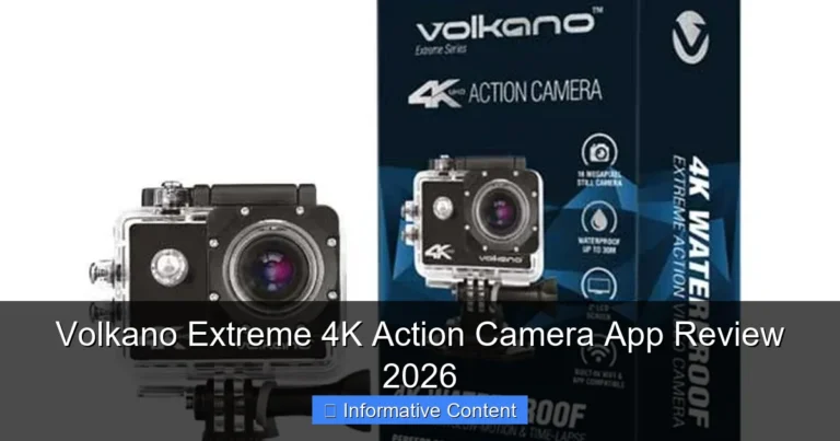Volkano Extreme 4K Action Camera App Review 2026