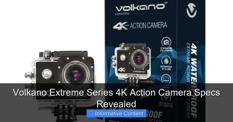 Volkano Extreme Series 4K Action Camera Specs Revealed