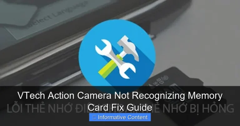 VTech Action Camera Not Recognizing Memory Card Fix Guide