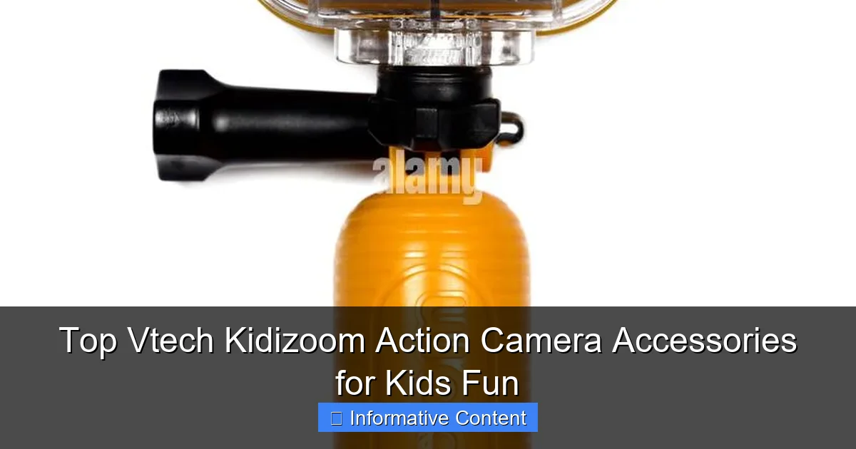 Top Vtech Kidizoom Action Camera Accessories for Kids Fun