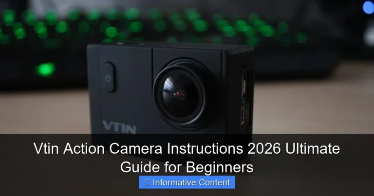 Vtin Action Camera Instructions 2026 Ultimate Guide for Beginners