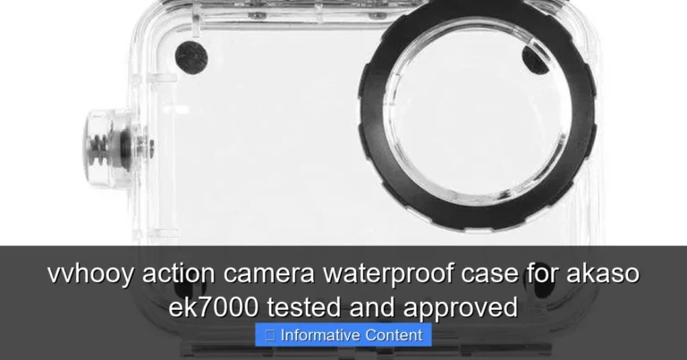 vvhooy action camera waterproof case for akaso ek7000 tested and approved
