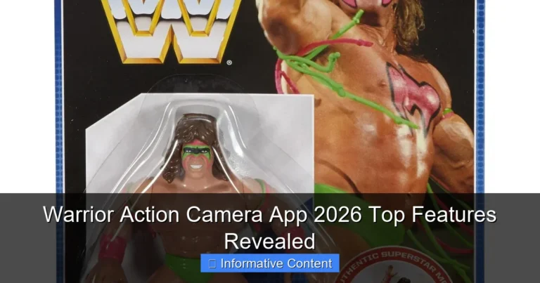 Warrior Action Camera App 2026 Top Features Revealed