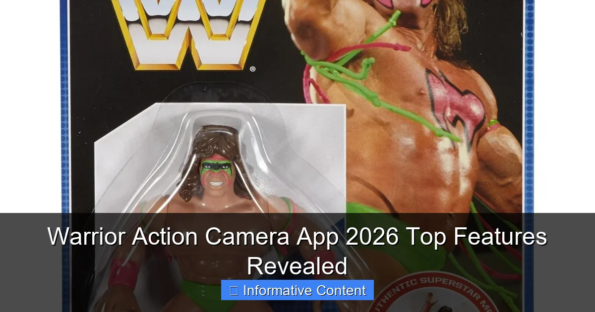 Warrior Action Camera App 2026 Top Features Revealed