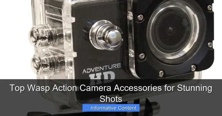 Top Wasp Action Camera Accessories for Stunning Shots