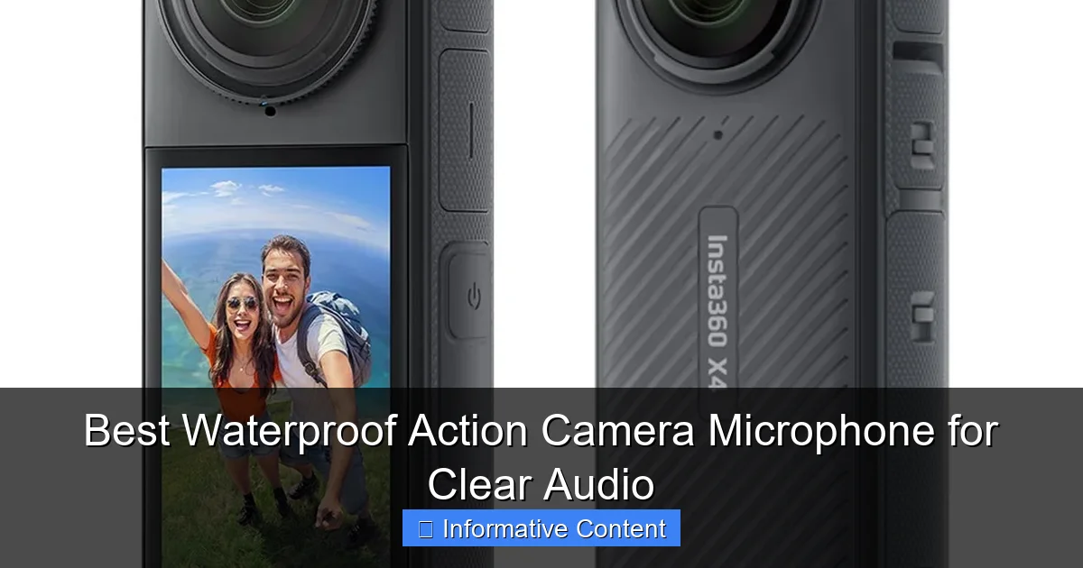 Best Waterproof Action Camera Microphone for Clear Audio