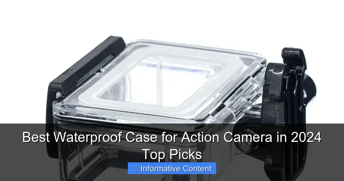 Best Waterproof Case for Action Camera in 2024 Top Picks