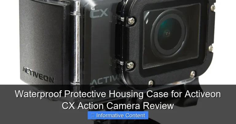 Waterproof Protective Housing Case for Activeon CX Action Camera Review