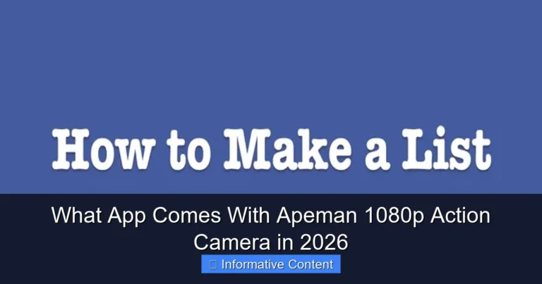 What App Comes With Apeman 1080p Action Camera in 2026