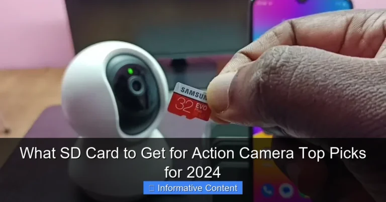 What SD Card to Get for Action Camera Top Picks for 2024