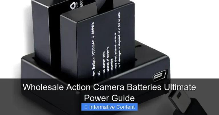 Wholesale Action Camera Batteries Ultimate Power Guide