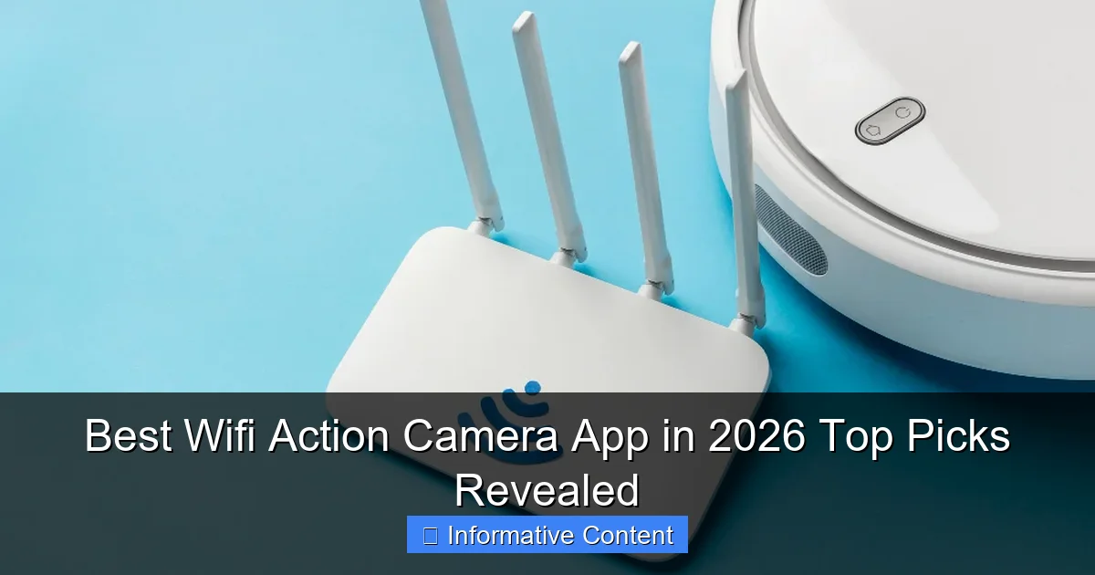 Best Wifi Action Camera App in 2026 Top Picks Revealed