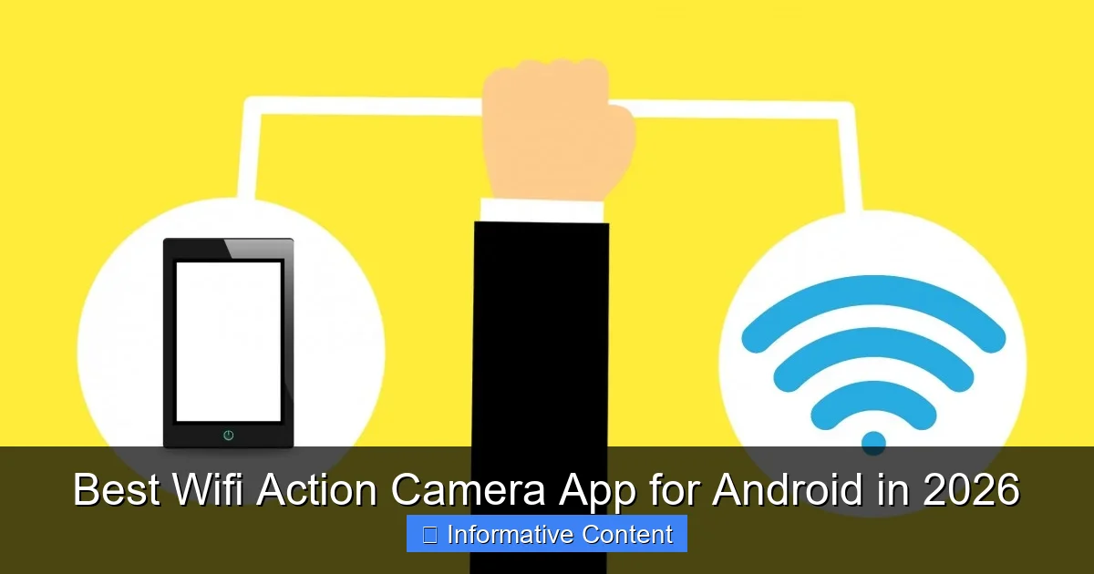 Best Wifi Action Camera App for Android in 2026