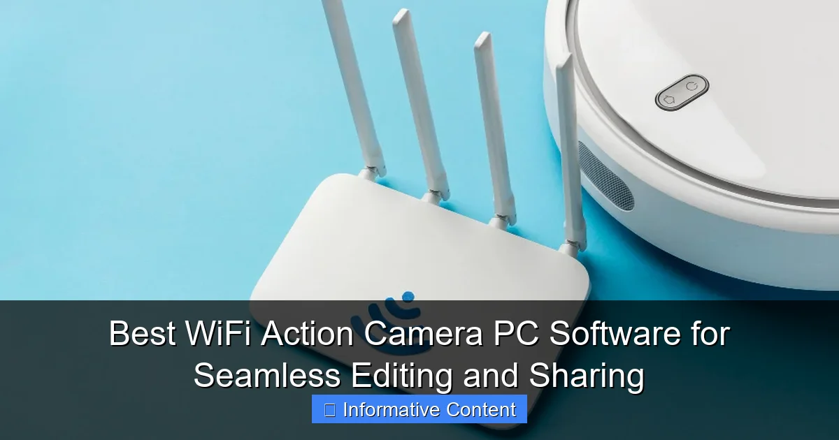 Best WiFi Action Camera PC Software for Seamless Editing and Sharing