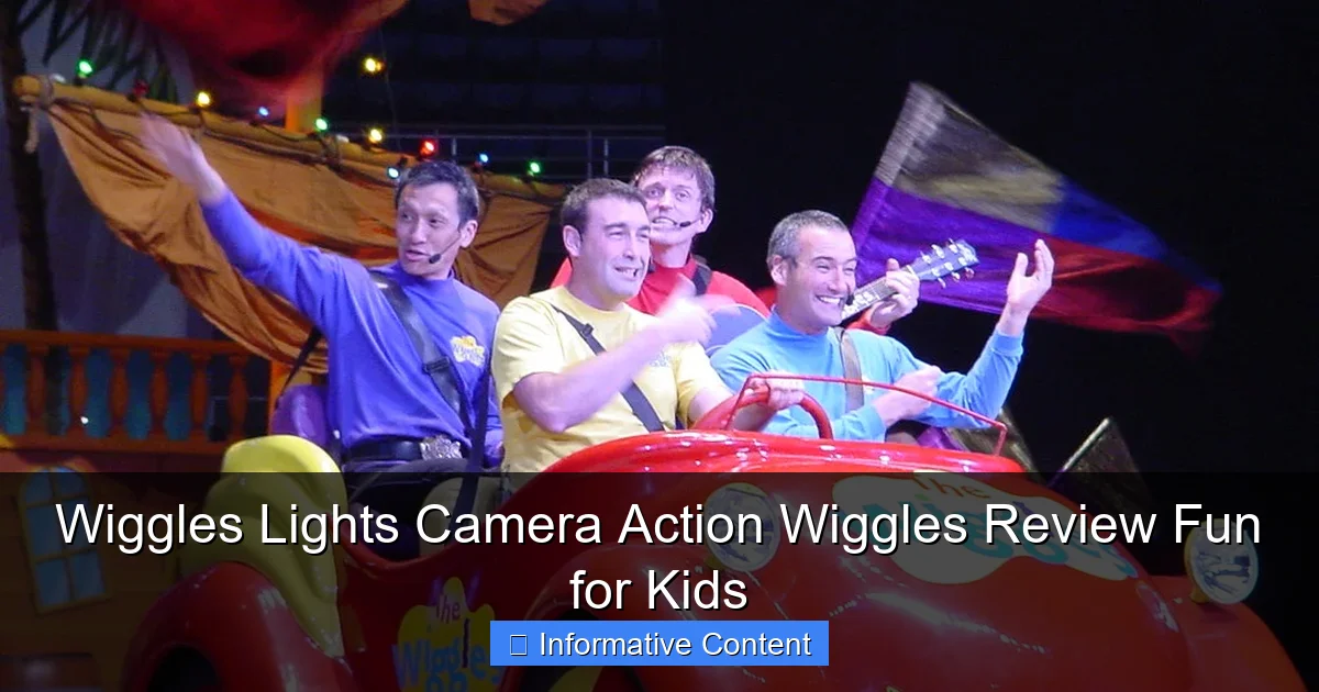 Wiggles Lights Camera Action Wiggles Review Fun for Kids