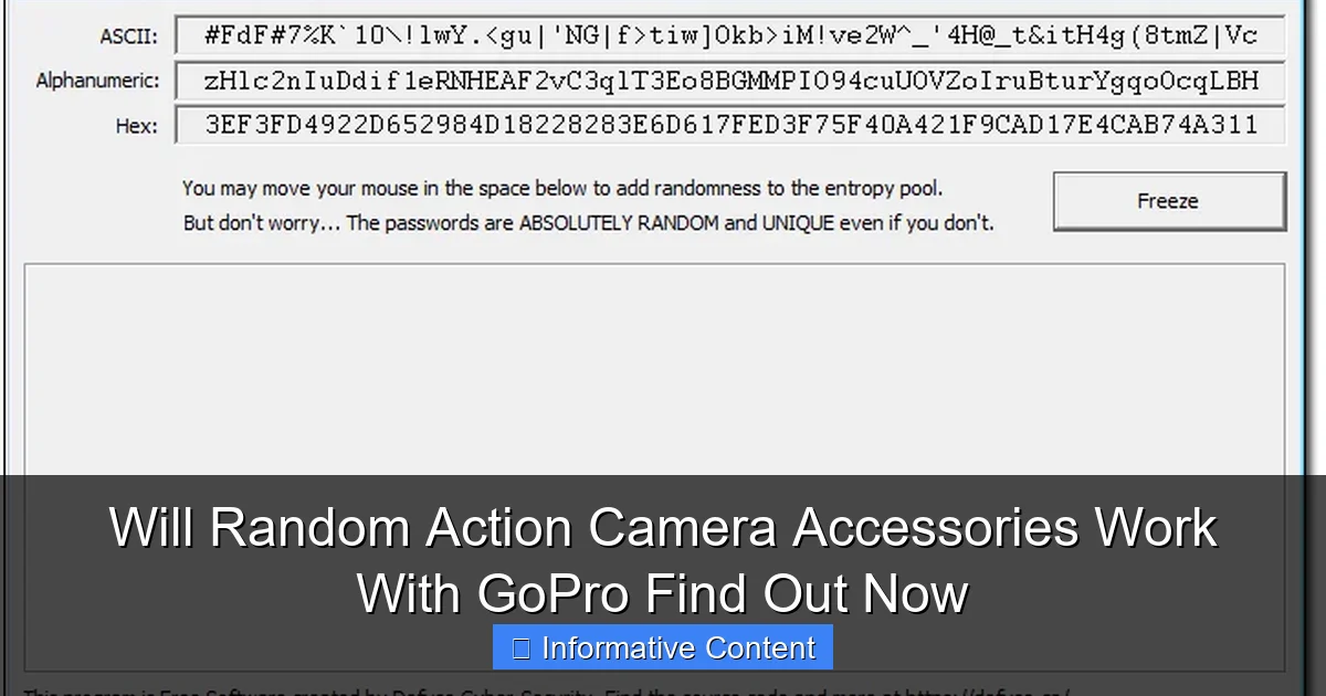 Will Random Action Camera Accessories Work With GoPro Find Out Now