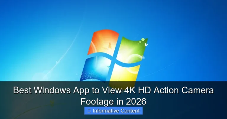 Best Windows App to View 4K HD Action Camera Footage in 2026