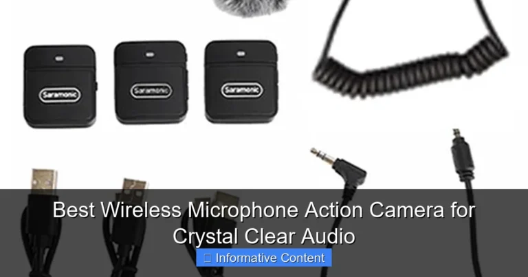 Best Wireless Microphone Action Camera for Crystal Clear Audio