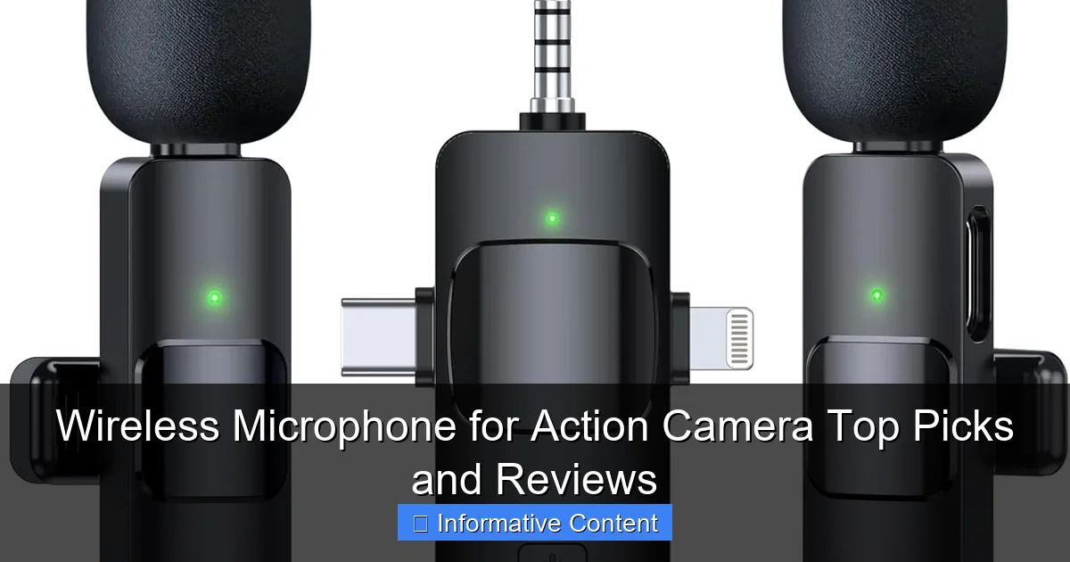 Wireless Microphone for Action Camera Top Picks and Reviews