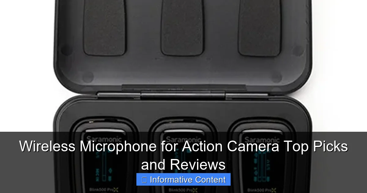 Wireless Microphone for Action Camera Top Picks and Reviews