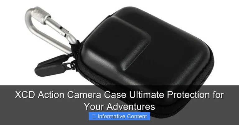 XCD Action Camera Case Ultimate Protection for Your Adventures