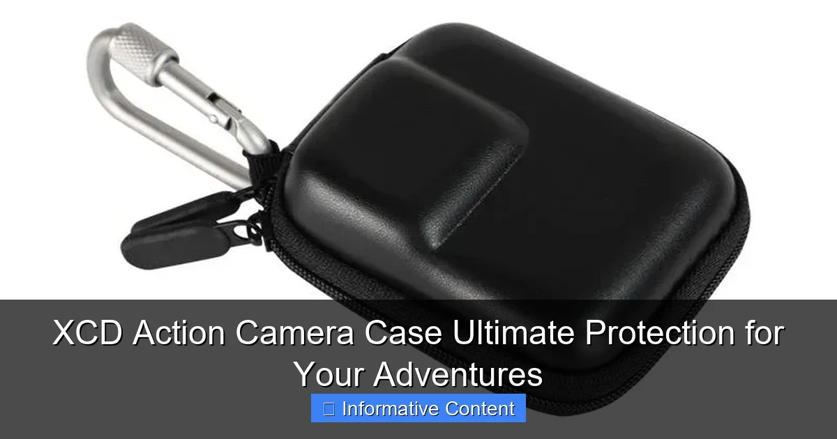 XCD Action Camera Case Ultimate Protection for Your Adventures