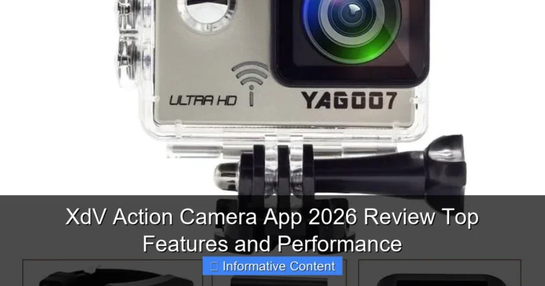 XdV Action Camera App 2026 Review Top Features and Performance