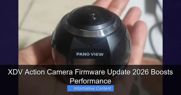 XDV Action Camera Firmware Update 2026 Boosts Performance