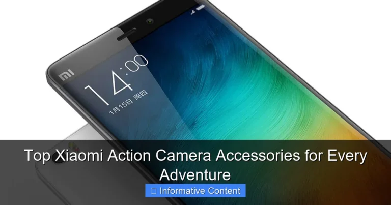 Top Xiaomi Action Camera Accessories for Every Adventure