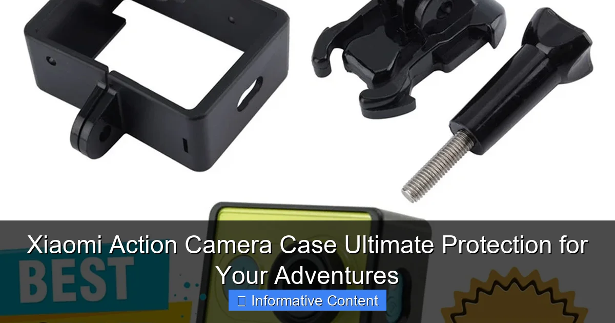 Xiaomi Action Camera Case Ultimate Protection for Your Adventures