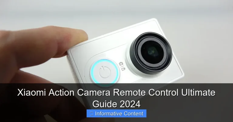 Xiaomi Action Camera Remote Control Ultimate Guide 2024