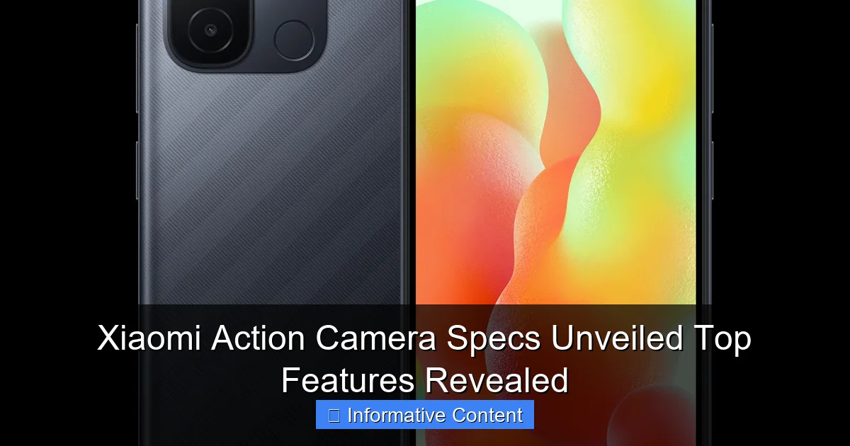 Xiaomi Action Camera Specs Unveiled Top Features Revealed