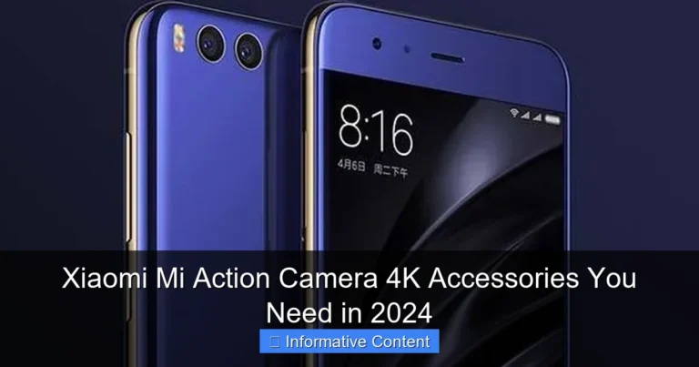 Xiaomi Mi Action Camera 4K Accessories You Need in 2024