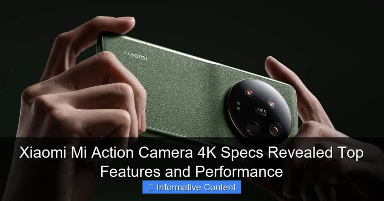 Xiaomi Mi Action Camera 4K Specs Revealed Top Features and Performance