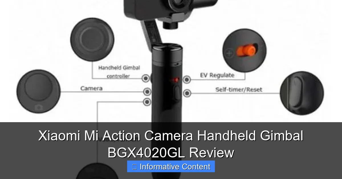 Xiaomi Mi Action Camera Handheld Gimbal BGX4020GL Review