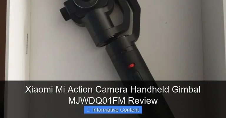 Xiaomi Mi Action Camera Handheld Gimbal MJWDQ01FM Review