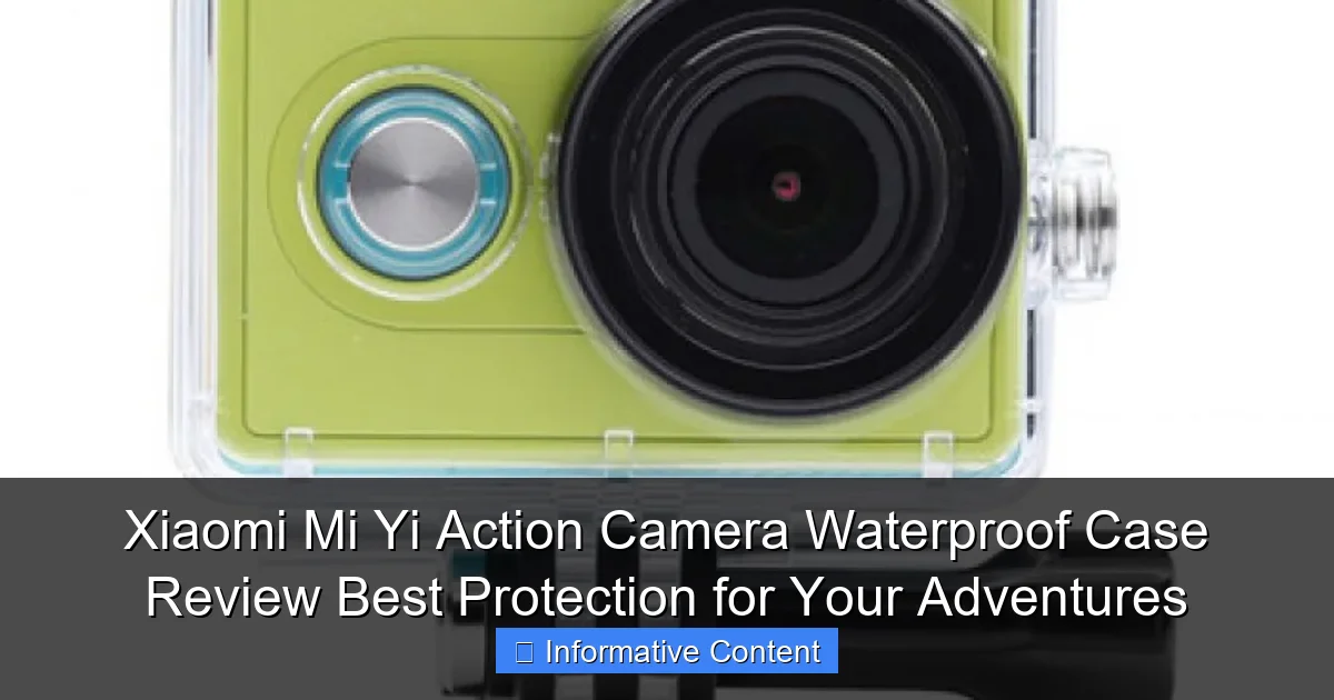 Xiaomi Mi Yi Action Camera Waterproof Case Review Best Protection for Your Adventures