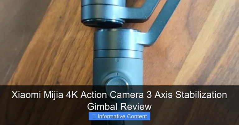 Xiaomi Mijia 4K Action Camera 3 Axis Stabilization Gimbal Review