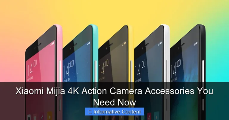 Xiaomi Mijia 4K Action Camera Accessories You Need Now