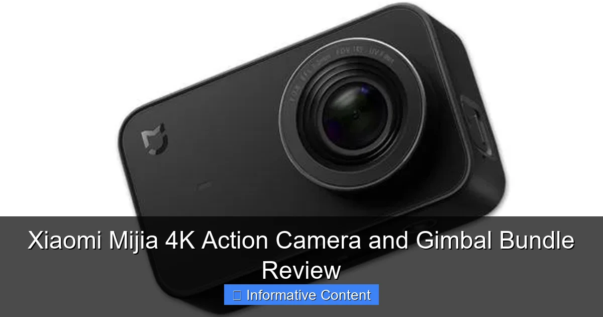 Xiaomi Mijia 4K Action Camera and Gimbal Bundle Review