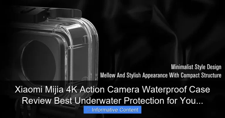 Xiaomi Mijia 4K Action Camera Waterproof Case Review Best Underwater Protection for You...