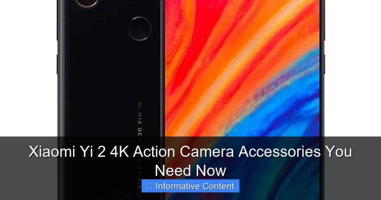 Xiaomi Yi 2 4K Action Camera Accessories You Need Now
