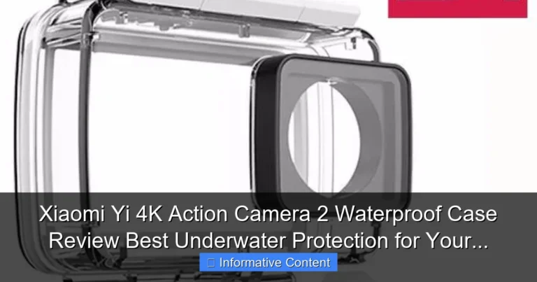 Xiaomi Yi 4K Action Camera 2 Waterproof Case Review Best Underwater Protection for Your...