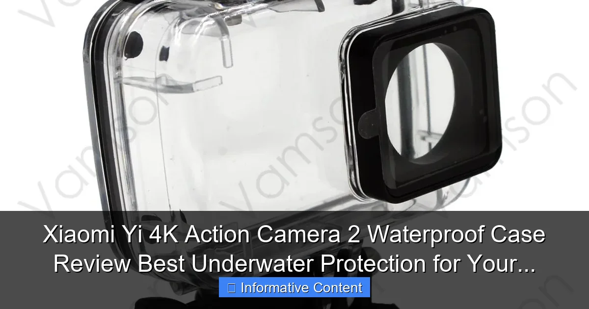 Xiaomi Yi 4K Action Camera 2 Waterproof Case Review Best Underwater Protection for Your...