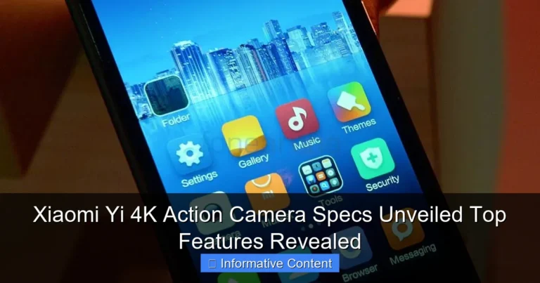 Xiaomi Yi 4K Action Camera Specs Unveiled Top Features Revealed