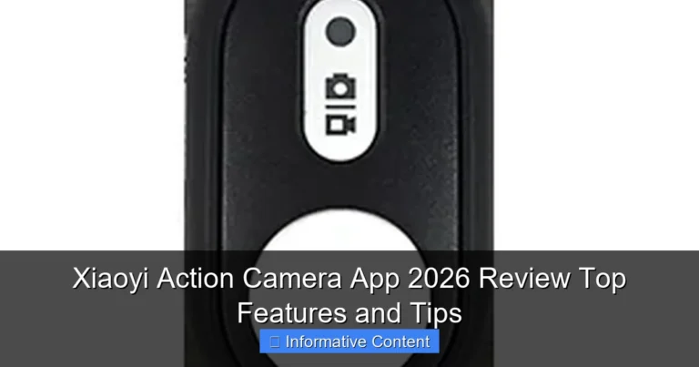 Xiaoyi Action Camera App 2026 Review Top Features and Tips