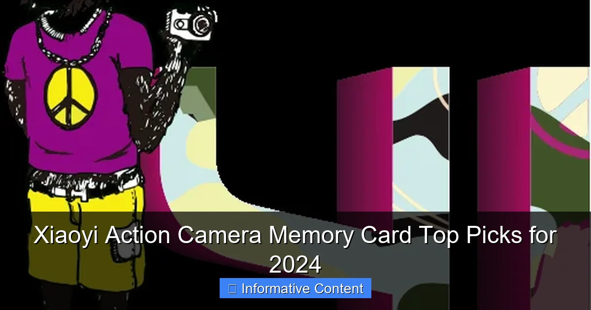 Xiaoyi Action Camera Memory Card Top Picks for 2024